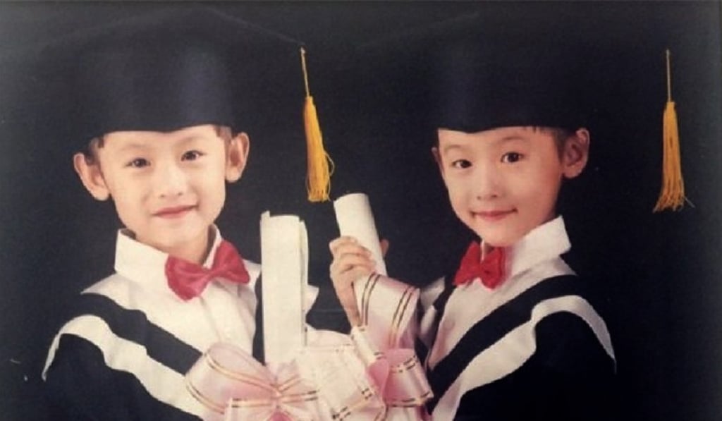 The twins started planning their education from a young age. Photo: Handout The twins started planning their education from a young age. Photo: Handout