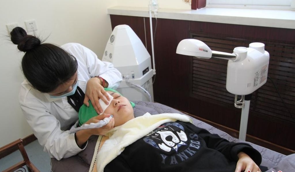 Many young women prefer to go under the knife in China to have big eyes, long nose or sharp chins. Photo: Handout