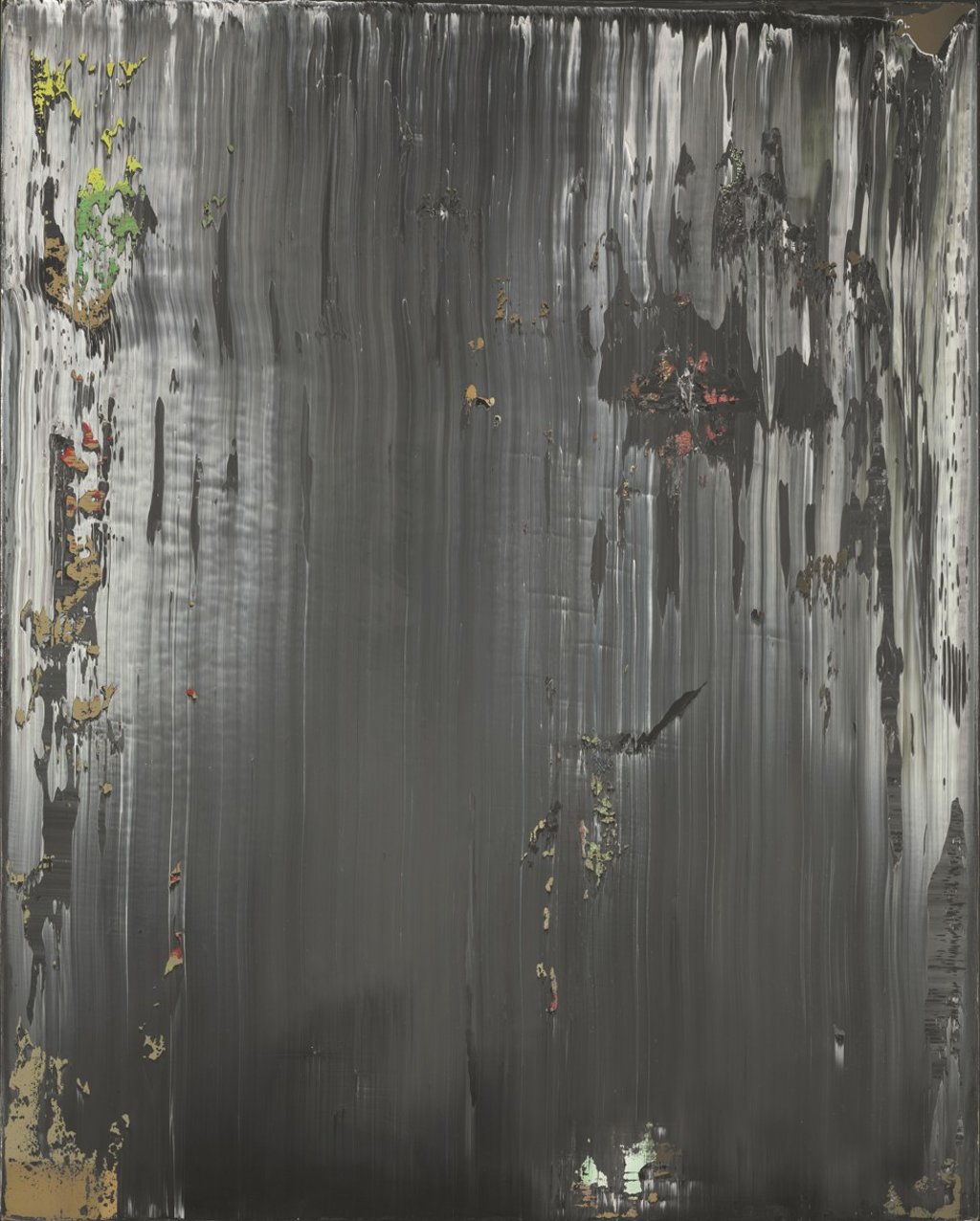 Gerhard Richter’s Abstraktes Bild (687-2) (1989) fetched HK$33 million, but its hammer price of HK$28 million was well below the lowest pre-sale estimate of HK$32 million. Photo: Christie’s