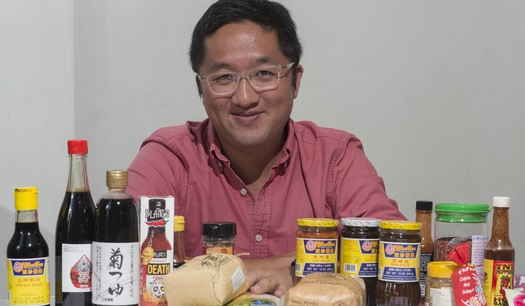 Chef Lau Chun at his restaurant Kin’s Kitchen, in Wan Chai. Photo: Antony Dickson