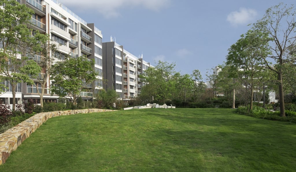 Residents at Mount Pavilia will look out onto lots of greenery.