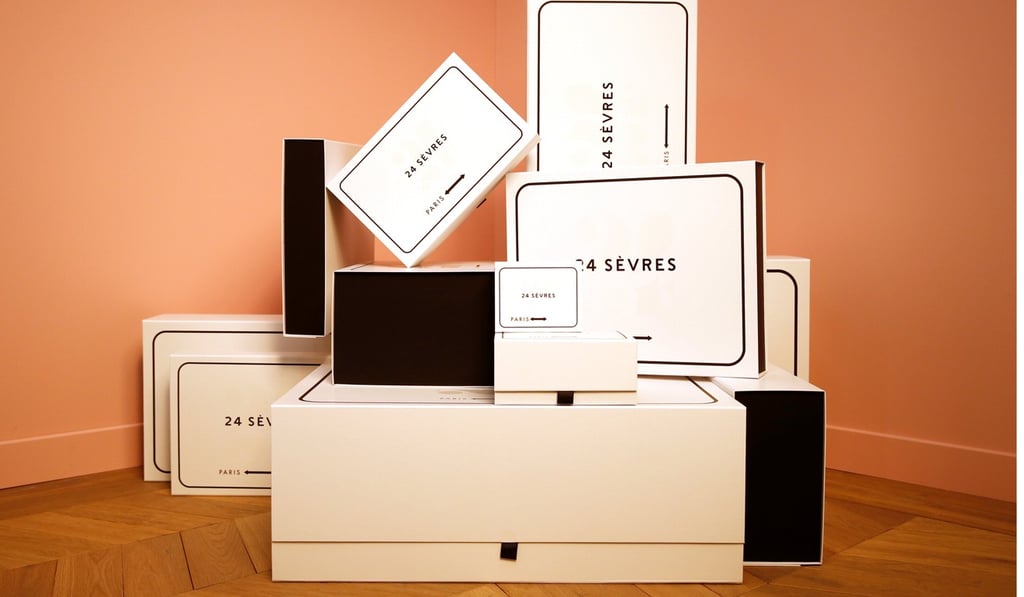 Delivery boxes of the new