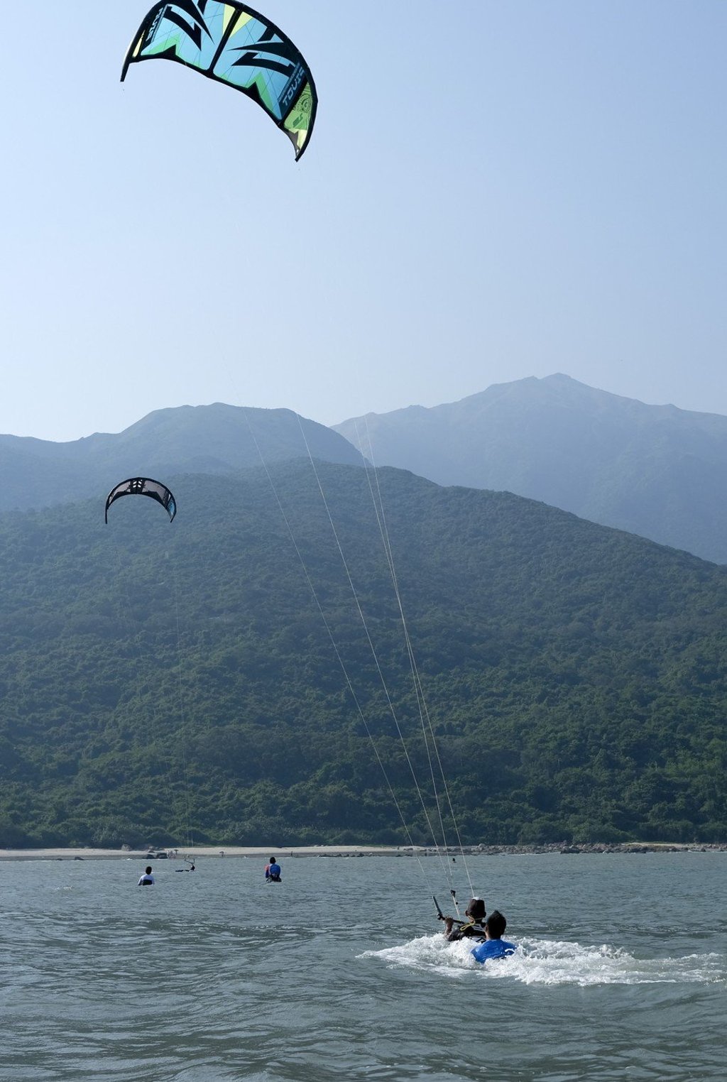 Shui Hau beach is a great spot for learners. Photo: James Wendlinger