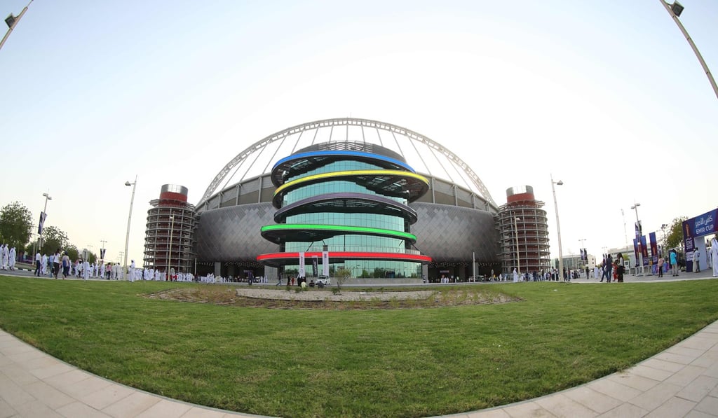 The 2022 Fifa World Cup in Qatar is in question due to the diplomatic crisis sweeping the region. Photo: AFP The 2022 Fifa World Cup in Qatar is in question due to the diplomatic crisis sweeping the region. Photo: AFP