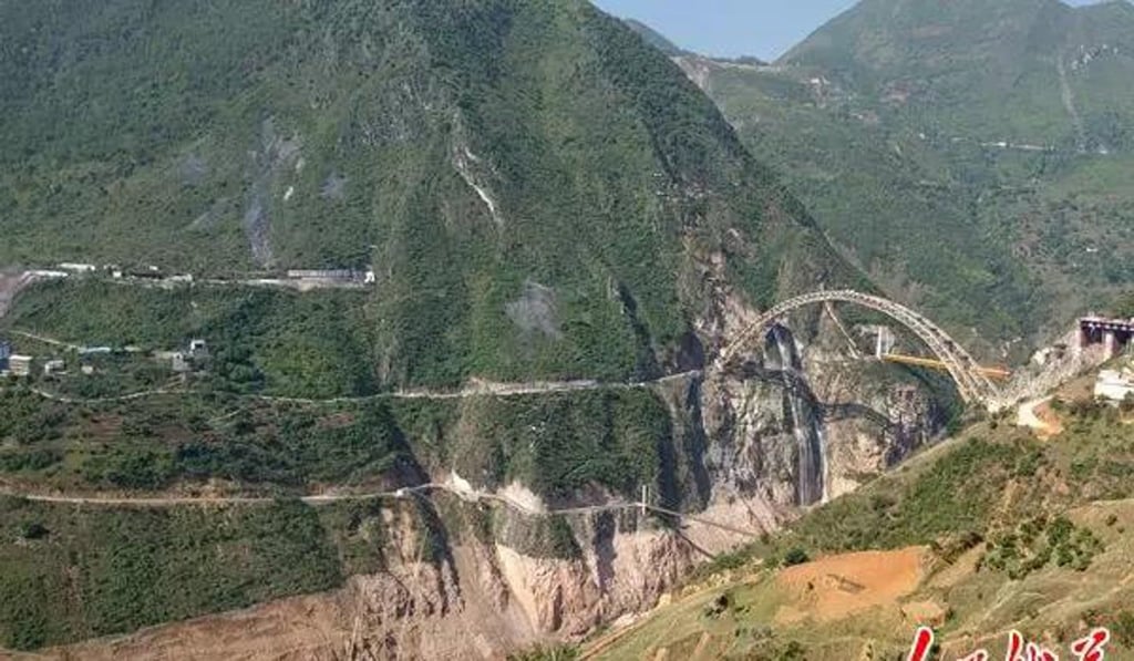 The railway line will link Dali in Yunnan province with the city of Ruili, on the border with Myanmar. Photo: Handout