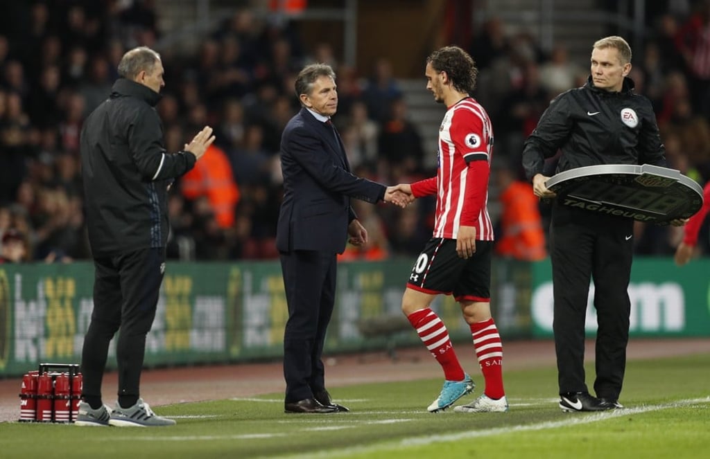 Gabbiadini was a regular in manager Claude Puel’s Southampton side. Photo: Reuters