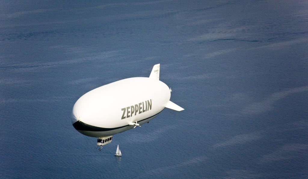 Zeppelin now runs 12 routes across Germany and Switzerland for short tourist trips