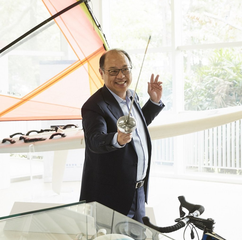 Lam is the chairman of the Hong Kong Sports Institute. Photo: Handout