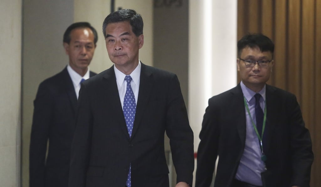 The pan-democrats charged that Leung Chun-ying was in contempt of the Legislative Council by improperly intervening with its affairs in dereliction of his constitutional duty. Photo: Sam Tsang