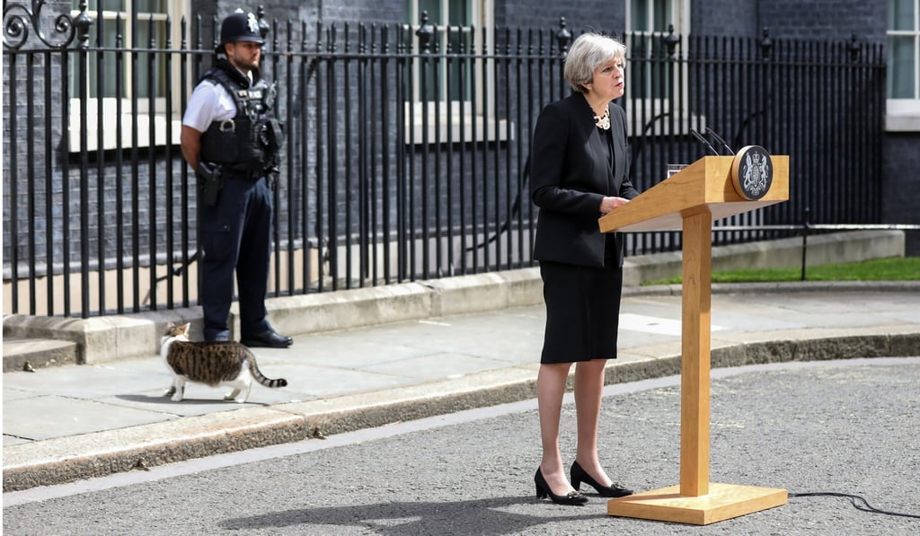 British Prime Minister Theresa May has slammed internet companies for being partly responsible for recent terror attacks by providing extremist ideology ‘the safe space it needs to breed’. Photo: Bloomberg