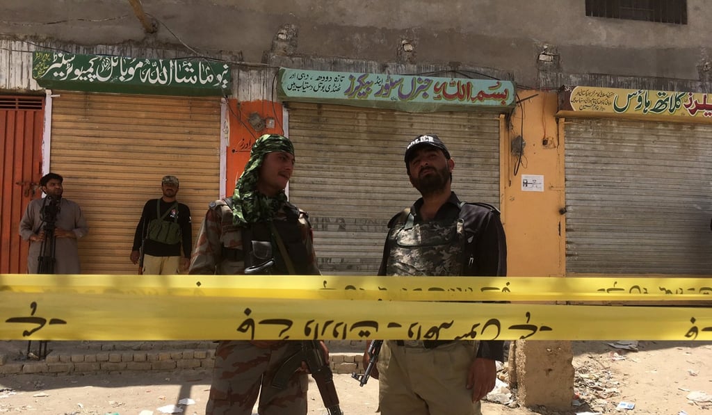Security has been intensified in Quetta, the capital of Baluchistan province. Photo: EPA Security has been intensified in Quetta, the capital of Baluchistan province. Photo: EPA