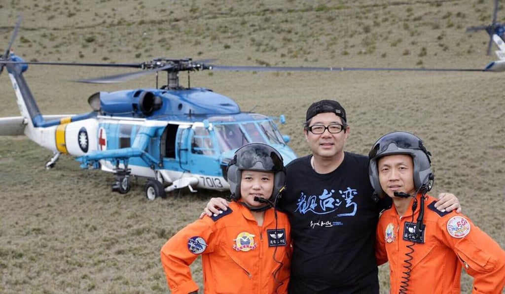 Chi had been nervous in the past about flying. Photo: Handout