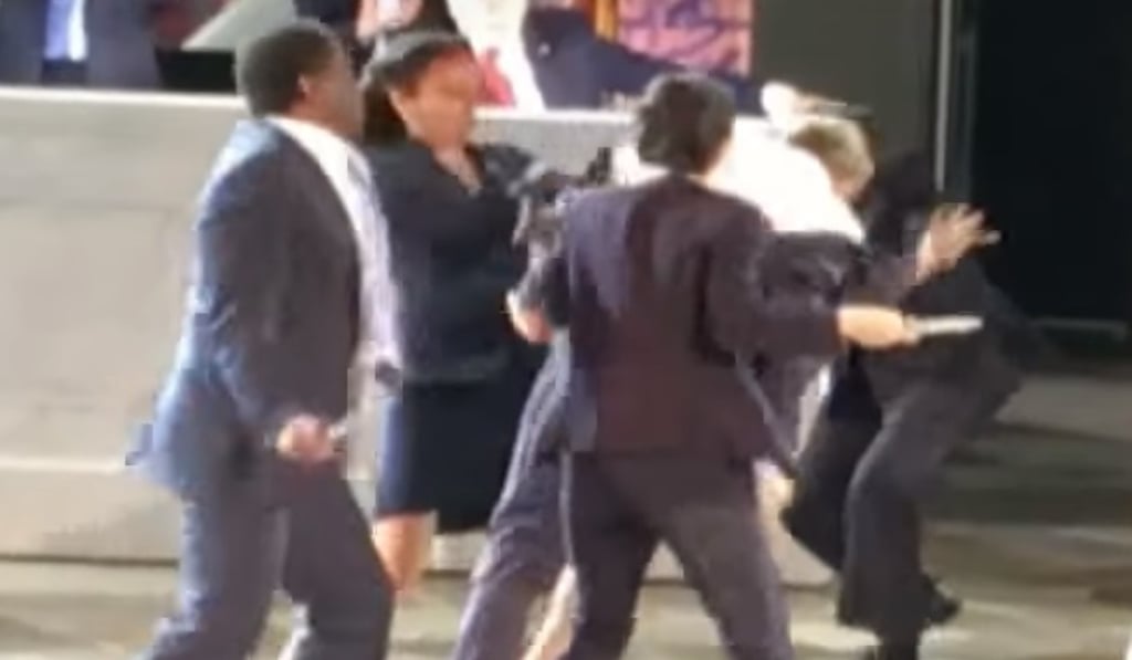 New York’s Public Theatre has defended its production of Shakespeare’s Julius Caesar that portrays the assassinated Roman leader as US President Donald Trump. Photo: YouTube