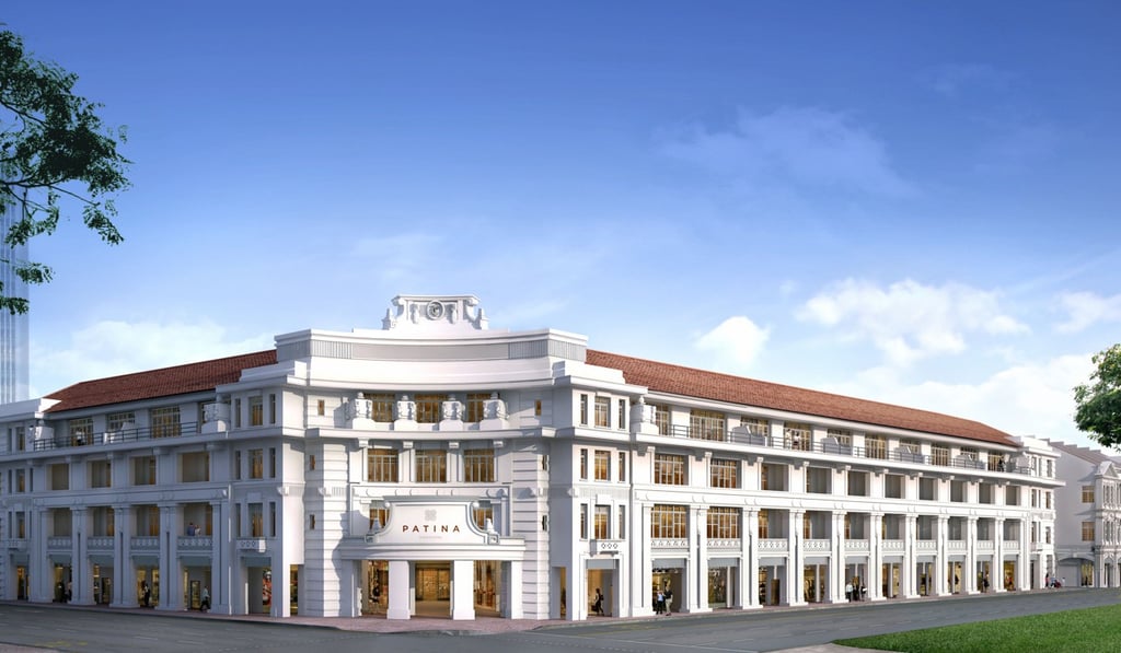 An artist’s impression of The Patina, Capitol Singapore.