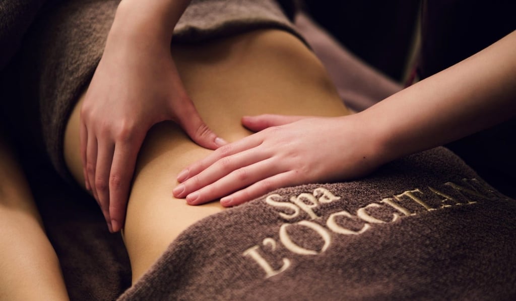 Spa L’Occitane’s full-body massage. Spa L’Occitane’s full-body massage.