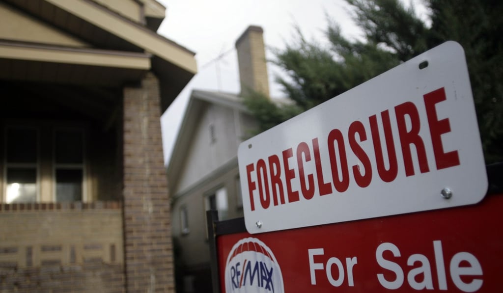 Foreclosures spiked in the US during the subprime crisis, where as many homeowners were unable to make their repayments. Photo: AP