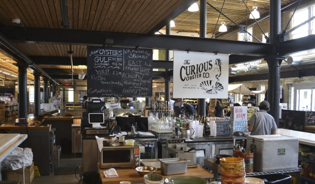 A New Orleans oyster stall. Photo: Chris Dwyer
