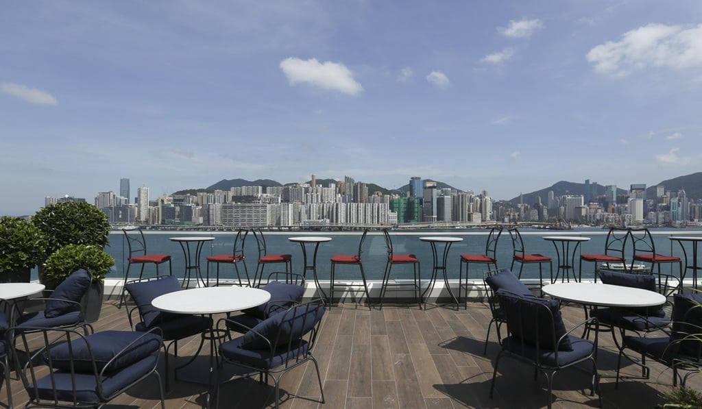 The view from Red Sugar’s outdoor terrace.