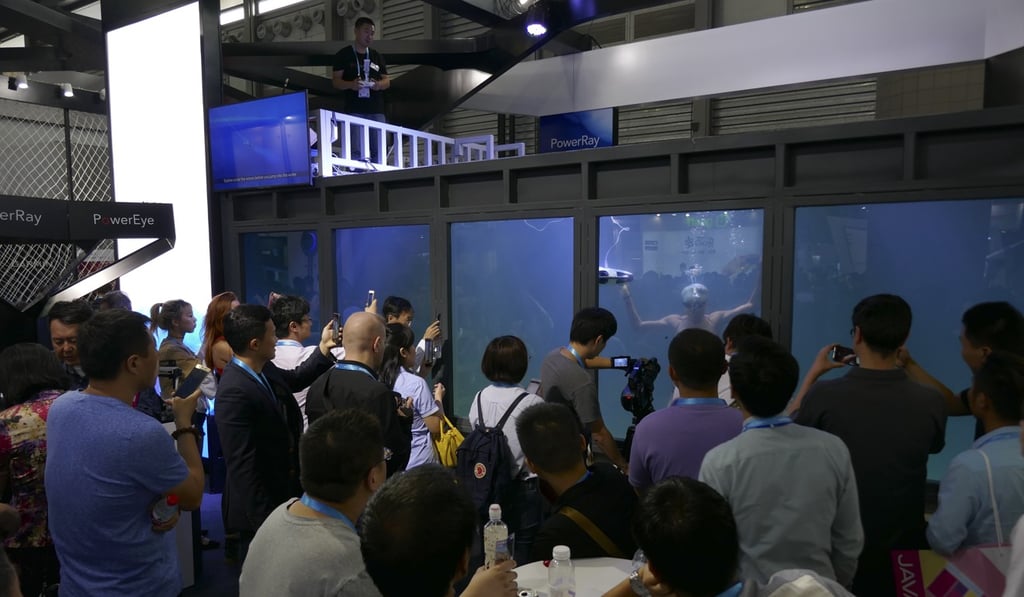 PowerVision’s PowerRay in action. Photo: Jamie Carter