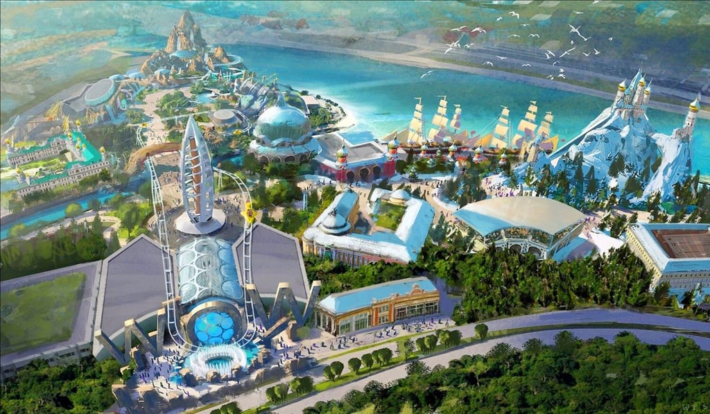 An artist’s impression of Shanghai Polar Ocean World. Photo: Handout
