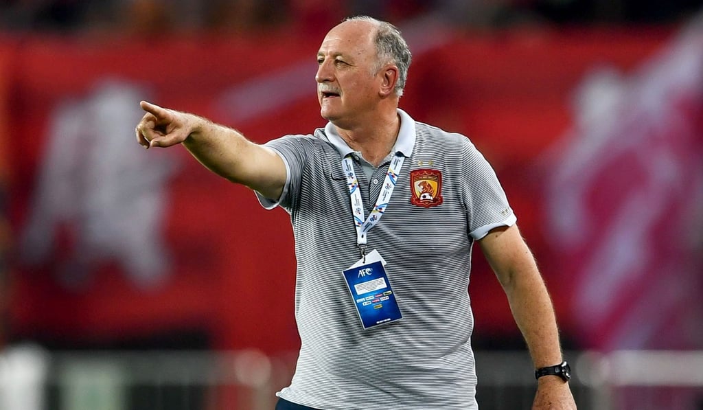 Guangzhou Evergrande coach Luiz Felipe Scolari. Photo: AFP