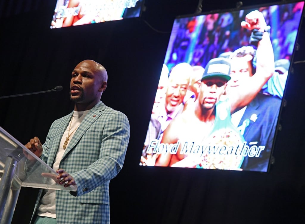 Unbeaten boxer Floyd Mayweather Jnr will face Conor McGregor in Las Vegas on August 26. Photo: AFP