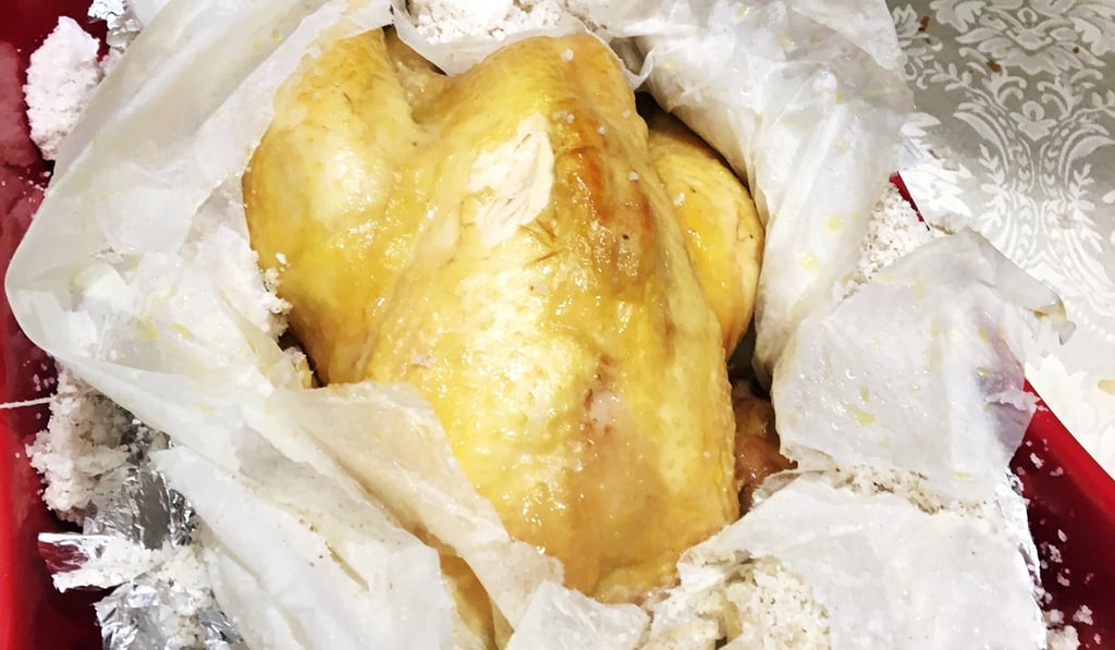 Salt-baked chicken. Photo: SCMP/Kim Soo-jin