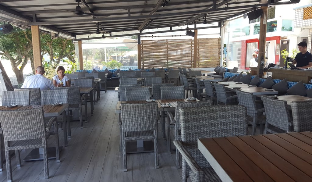 Bathers on Lower Cheung Sha Beach