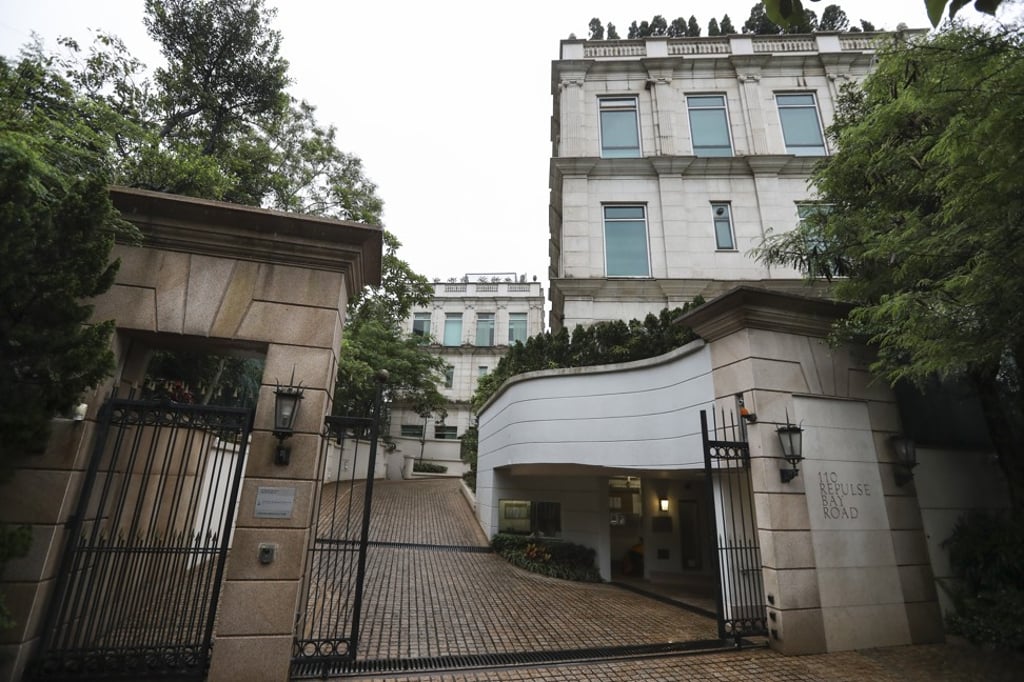 House on 110, Repulse Bay Road, Hong Kong. Photo: SCMP/Nora Tam