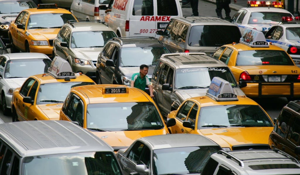 Traffic congestion in Manhattan. Photo: Xinhua