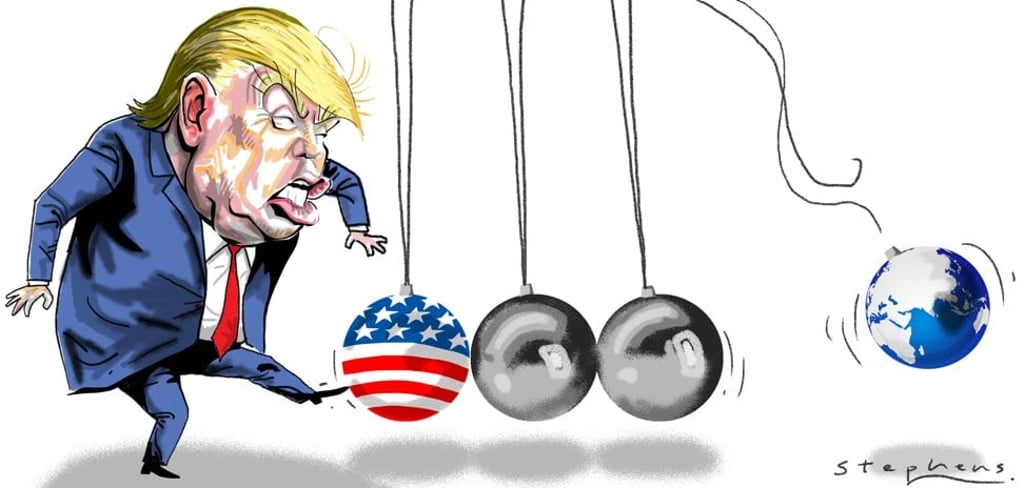 Donald Trump’s economic approach may prove not just devastating to the US, but also to the world in general. Illustration: Craig Stephens Donald Trump’s economic approach may prove not just devastating to the US, but also to the world in general. Illustration: Craig Stephens