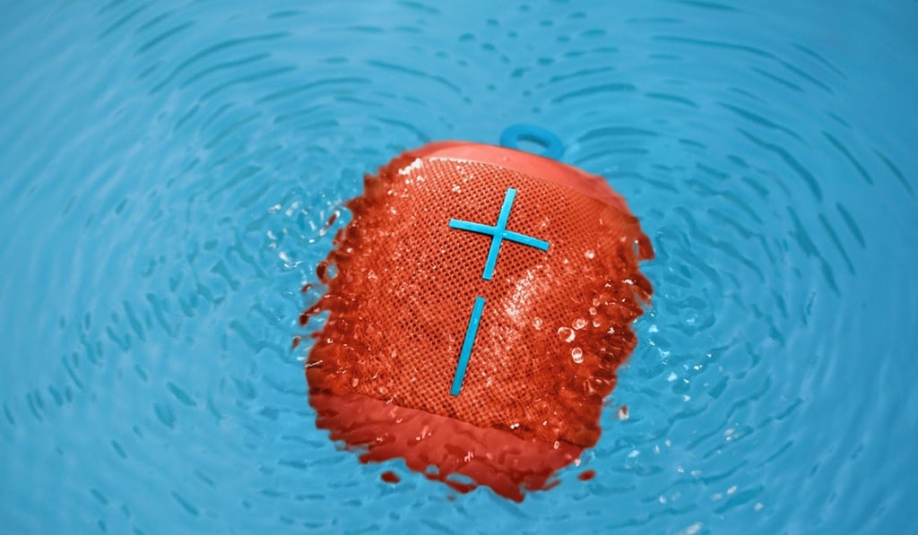 Utimate Ears Wonderboom speaker.