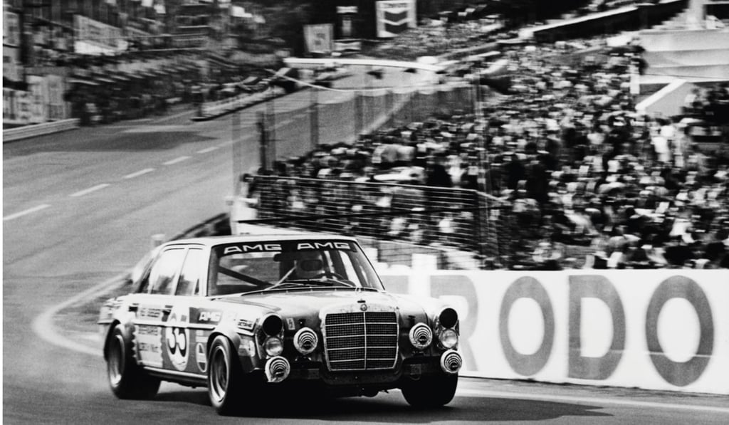 The AMG 300 SEL 6.8 at the 24-hour race in Spa-Francorchamps, 1971. Photo: Handout