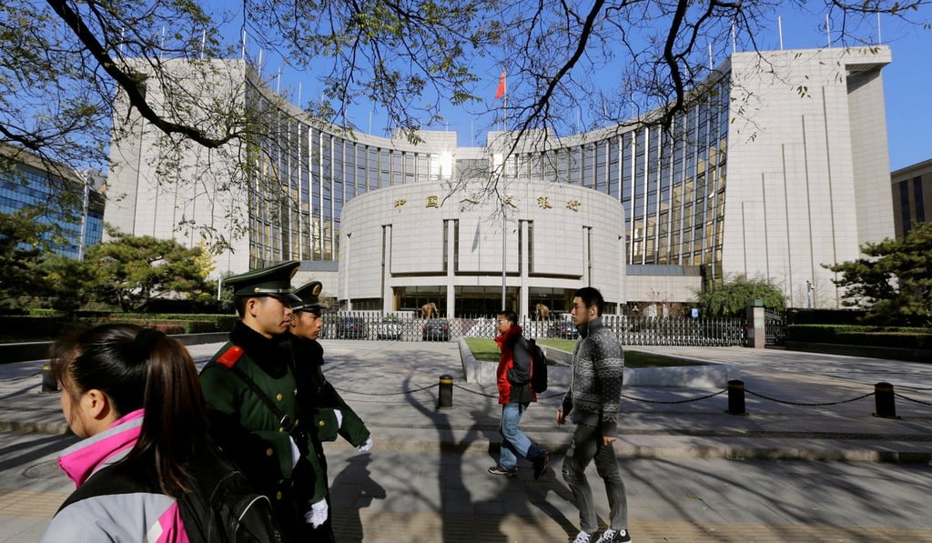 The headquarters of the People's Bank of China. Photo: Reuters