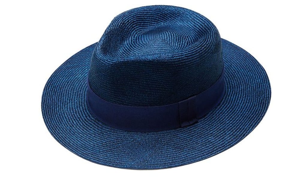 A sisal fedora from Larose Paris A sisal fedora from Larose Paris