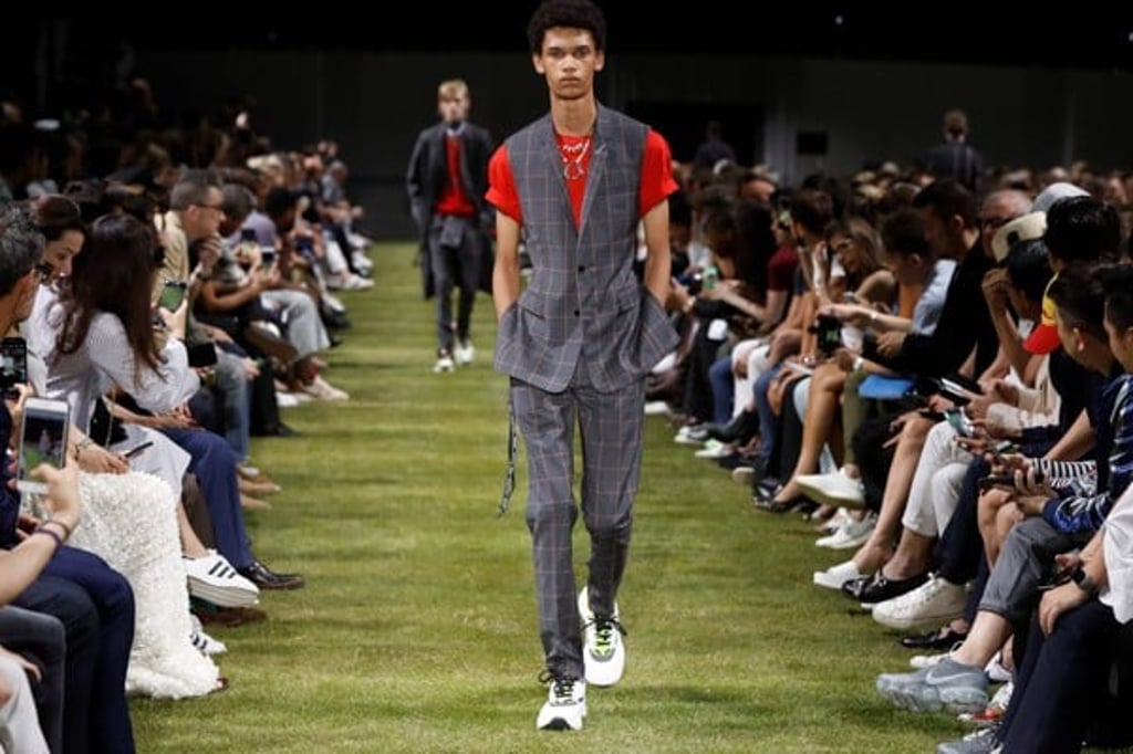 Kris Van Assche gives tailoring a sportswear twist at Dior Homme spring summer 2018 in Paris South China Morning Post