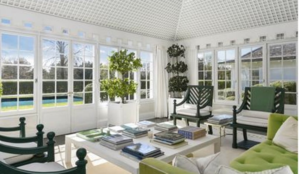 The interior of 121 Further Lane, a mansion on a seven acre estate in East Hampton, on sale for USUS$38.995 million