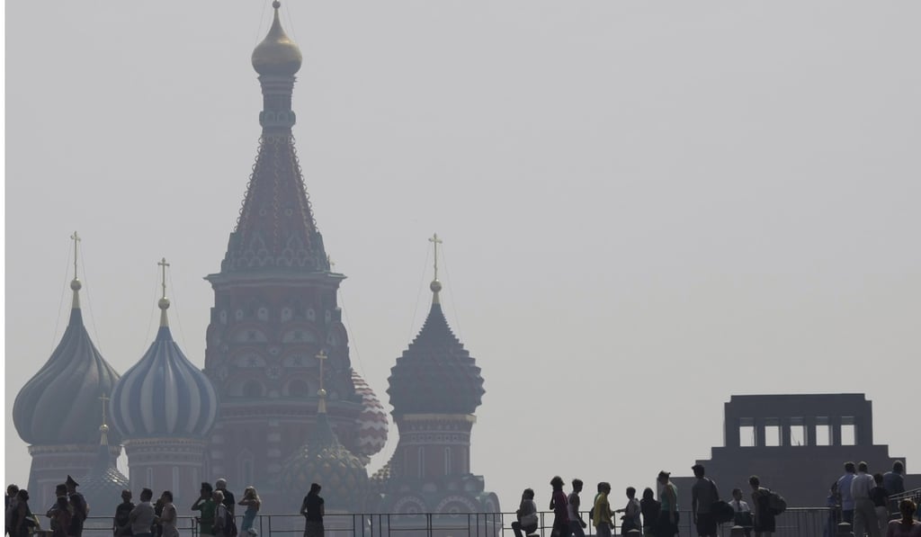 The mausoleum of Vladimir Lenin (right) in Moscow’s Red Square. Photo: AP