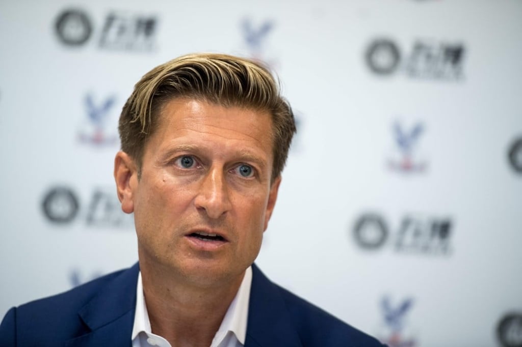 Crystal Palace chairman Steve Parish has said he hopes De Boer will replicate his time at Ajax. Photo: AFP Crystal Palace chairman Steve Parish has said he hopes De Boer will replicate his time at Ajax. Photo: AFP