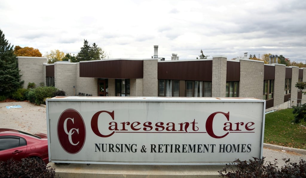 The Caressant Care Woodstock Long Term Care Home, where police accuse nurse Elizabeth Wettlaufer of killing elderly patients, is seen in Woodstock, Ontario. Photo: Reuters