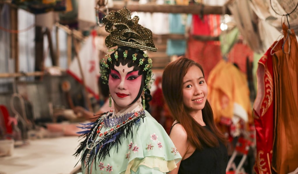 Leung’s passion started as a two-year-old when she was brought along to a Bamboo Theatre by her mother. Photo: Nora Tam