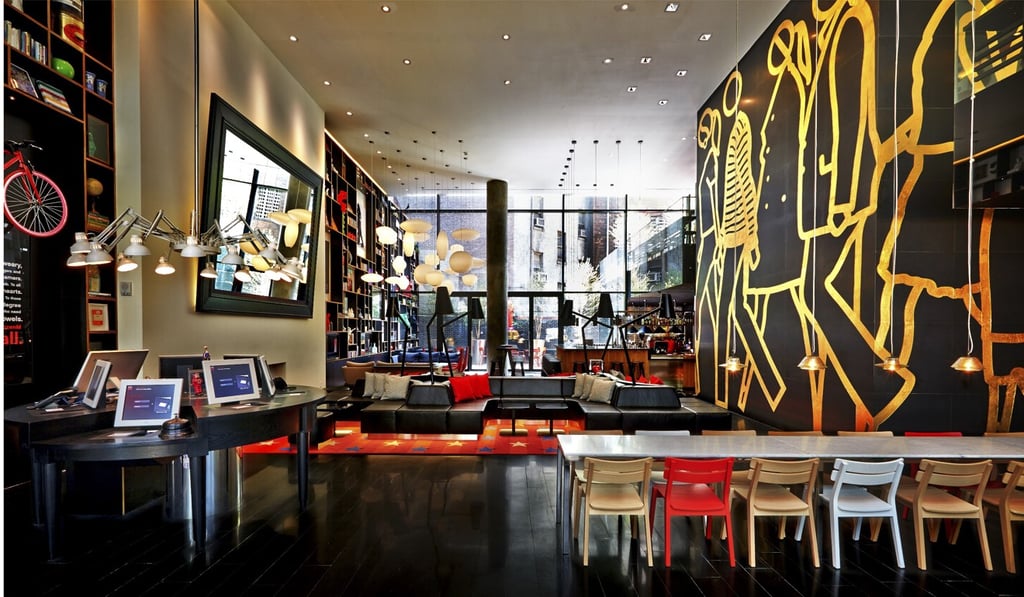 CitizenM hotel, in Times Square, New York. Picture: Concrete