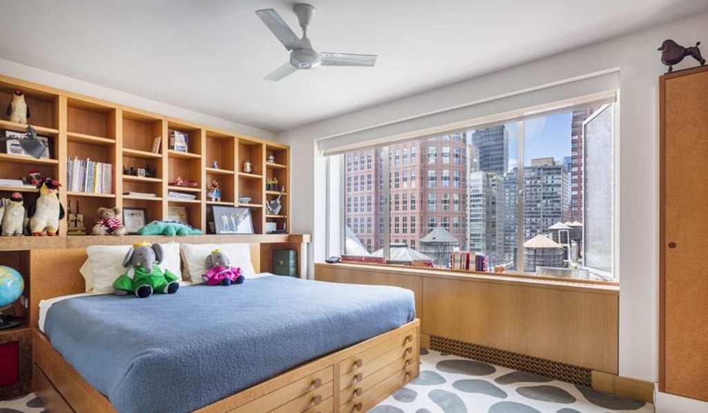 The apartment has three bedrooms