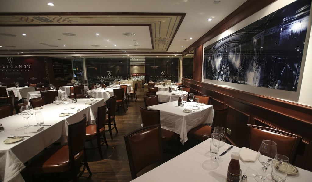 Wolfgang's Steakhouse, in Central.