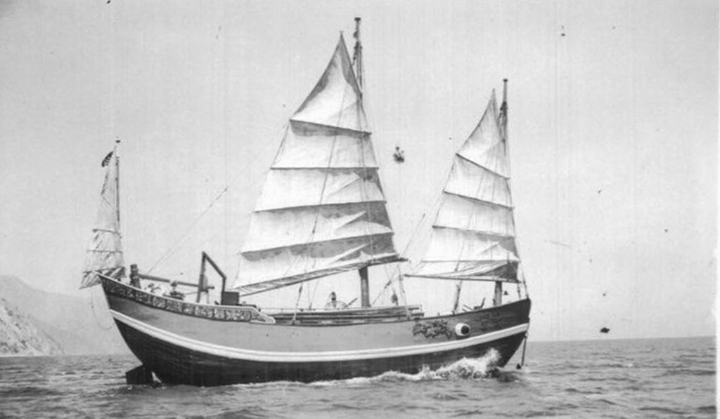 The Mon Lei departs Hong Kong in 1939.