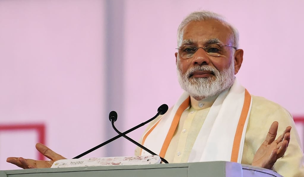 Indian Prime Minister Narendra Modi’s government is placing more restrictions on the slaughtering of cows. Photo: AFP Indian Prime Minister Narendra Modi’s government is placing more restrictions on the slaughtering of cows. Photo: AFP
