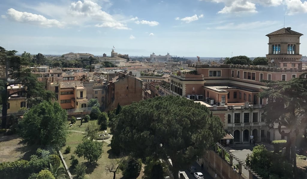 The view from Hotel Eden.