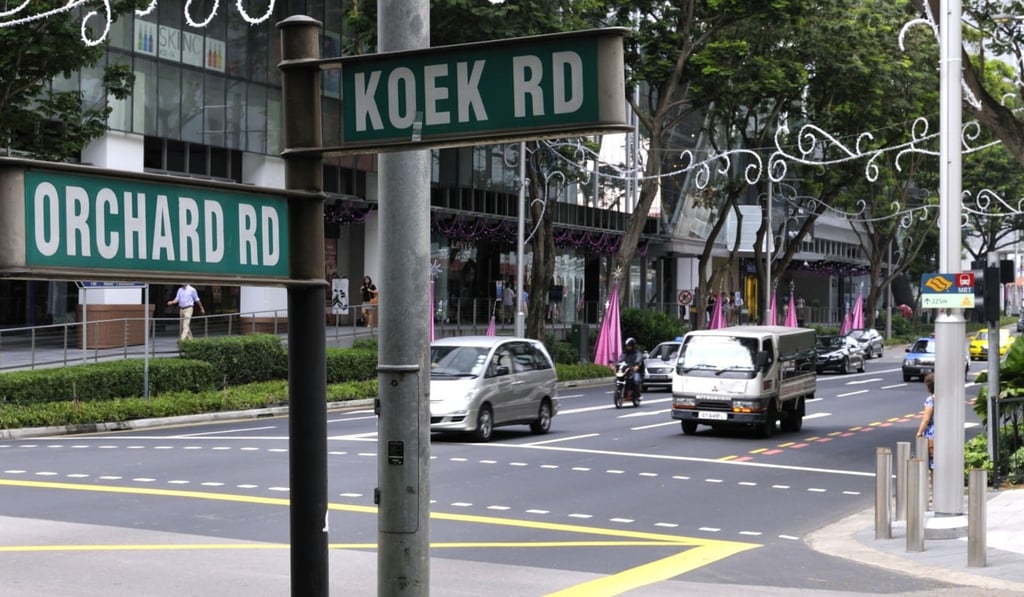 US$1 million will buy a 700 sq ft apartment with two bedrooms on Orchard Road in Singapore. Photo: Alamy