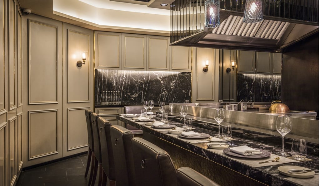 Inside Takumi by Daisuke Mori in Cross Lane, Wan Chai.