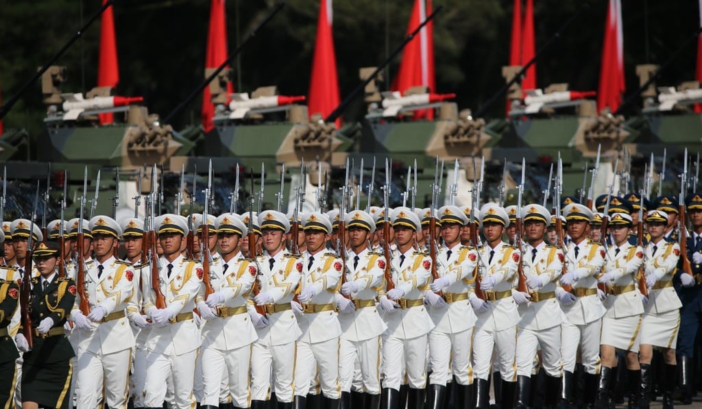 The base in Hong Kong is the PLA’s first multi-unit garrison. Photo: Sam Tsang
